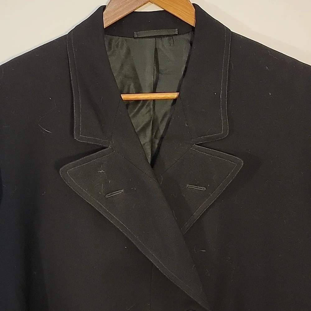 True Vintage Lo Ho Klaphake opera Over coat wool formal Tails Tuxedo Jacket